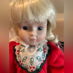 House of Lloyd Christmas Around the World Sweet Dreams Porcelain Doll